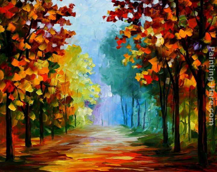 Leonid Afremov FOREST CLEARING